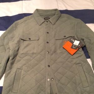 Brixton cass quilted fleece jacket